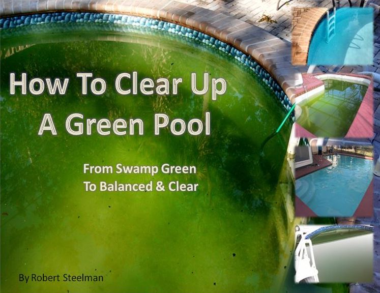 how to get green algae out of the pool