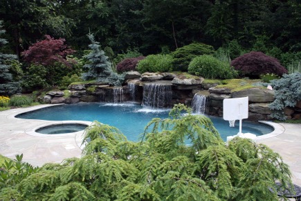 Swimming Pool Landscaping Ideas: Pictures, Backyard, Rocks ...