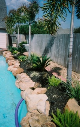 Above Ground Pool Landscaping