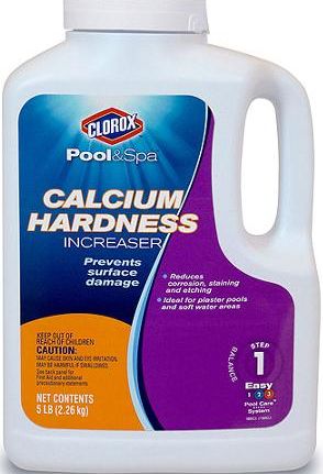 How do you reduce Calcium hardness in pool water?