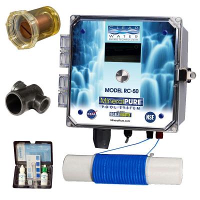 Pool Ionizers Chemical Free Swimming Care Mineral Pool Ionizer No Chlorine Stains Inground Maintenance Salt Water