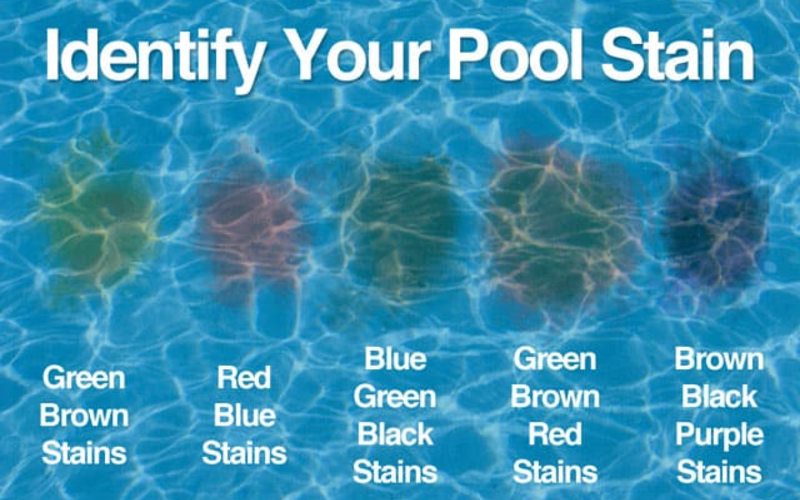 How To Identify and Remove Pool Stains