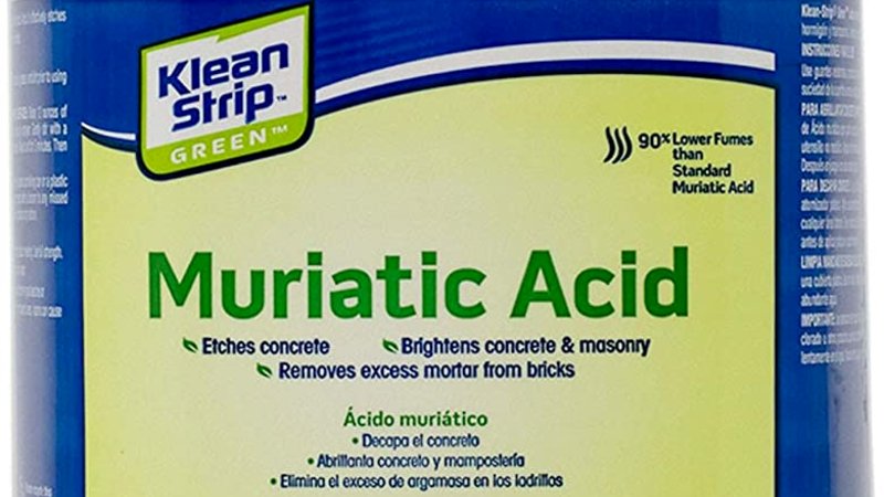 Muriatic Acid Is A Great Way To Lower Your Pool's Alkalinity.  But Be Careful As It's Very Corrosive. 