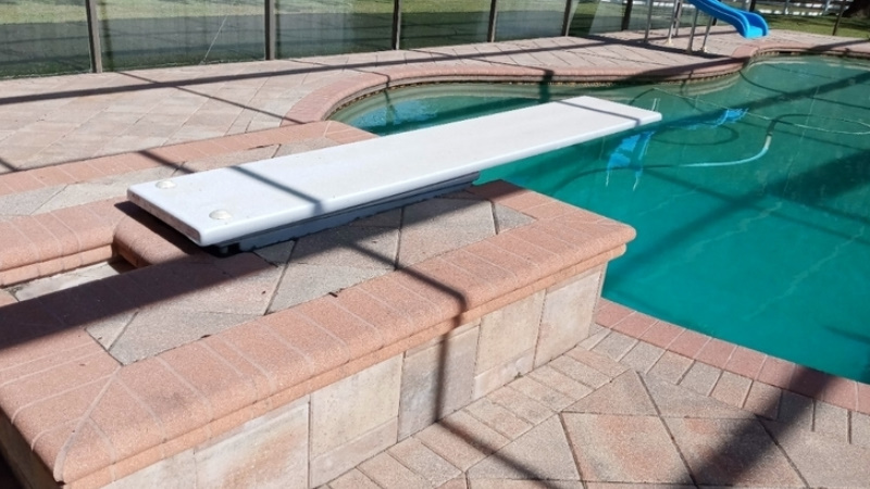 pool diving board